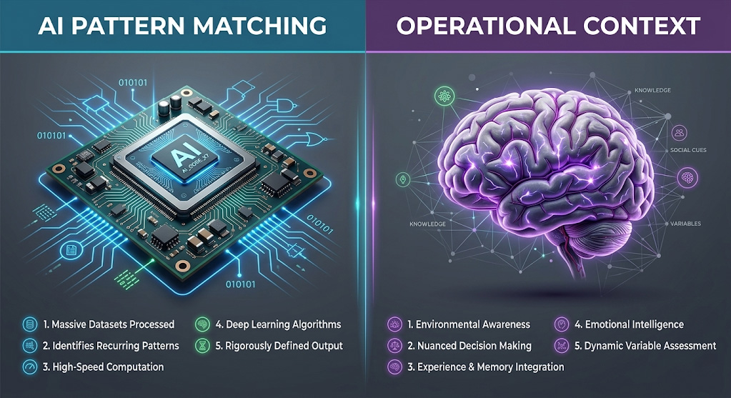 Comparison of AI threat detection vs human-led threat hunting capabilities in 2026